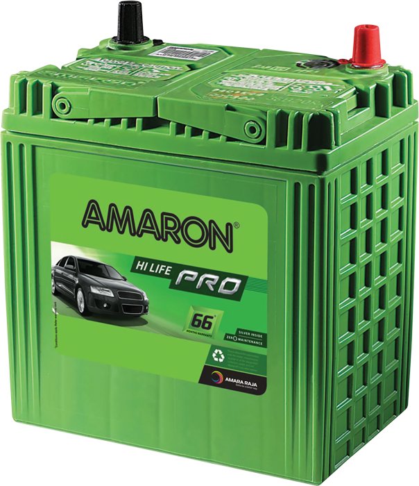 Amaron Amaron Hi‑Life PRO, Sealed maintenance‑free · 66 months warranty · for modern cars