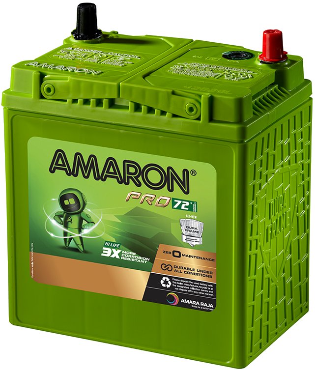 Amaron Amaron PRO, Premium car battery · 72 months warranty · high cranking power