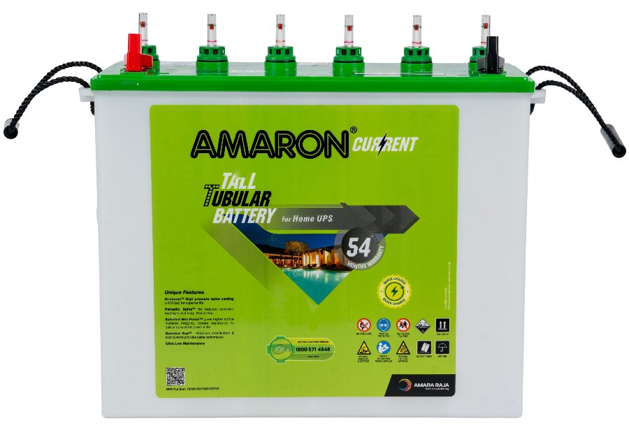 Amaron Amaron Tall Tubular, Inverter battery · 150 – 200 Ah · long backup