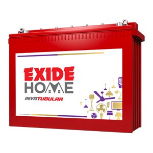 Exide InvaTubular IT500, 150 Ah tall tubular · 66 months warranty