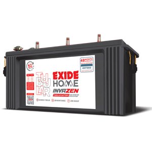 Exide InvaZen IZST1500, 150 Ah short tubular · 48 months warranty