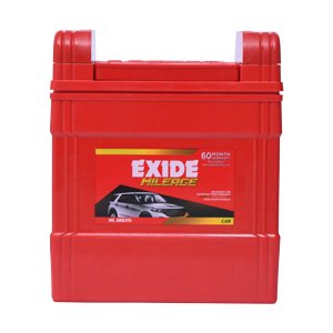 Exide Mileage ML38B20L, 35 Ah car battery · hatchbacks · 60 months warranty